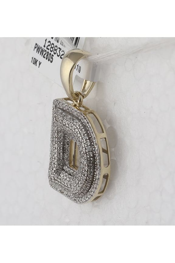 5/8CT-DIA INITIAL "D" PENDANT