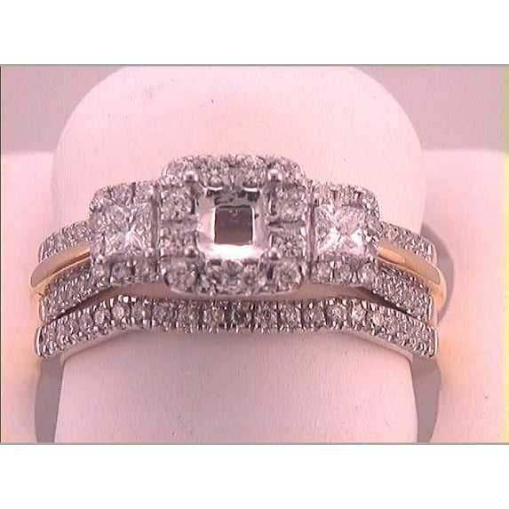 5/8CTW-DIA SEMI-MOUNT BRIDAL SET