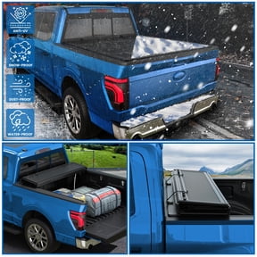 5.8FT FRP Low Profile Truck Bed Tonneau Cover For 19-25 Chevy Silverado Sierra