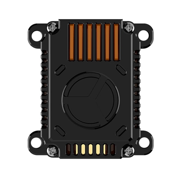 5.8G 4W FPV VTX 48CH 4000mW FPV Audio Video Transmitter 2-8S for Long Rang FPV RC Racing Drone,1 x Audio Video Transmitter Kit,Black