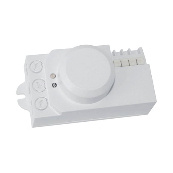 5.8GHz Microwave Radar Sensor Switch Knob Switch Adjustment LED Light Sensor Switch Human Motion Detector