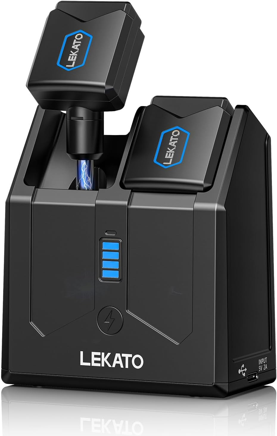 5.8GHz Wireless Guitar System with Charging Box, Audio Wireless Guitar