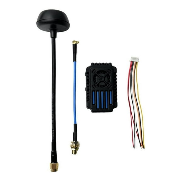 5.8Ghz 5W VTX 96CH FPV Video Transmitter Wireless VTX Module High Power with Antenna for FPV Long Range RC Drone