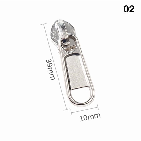 5/8Pcs 4 Sizes Universal Instant Fix Zipper Repair Replacement Slider Zippers