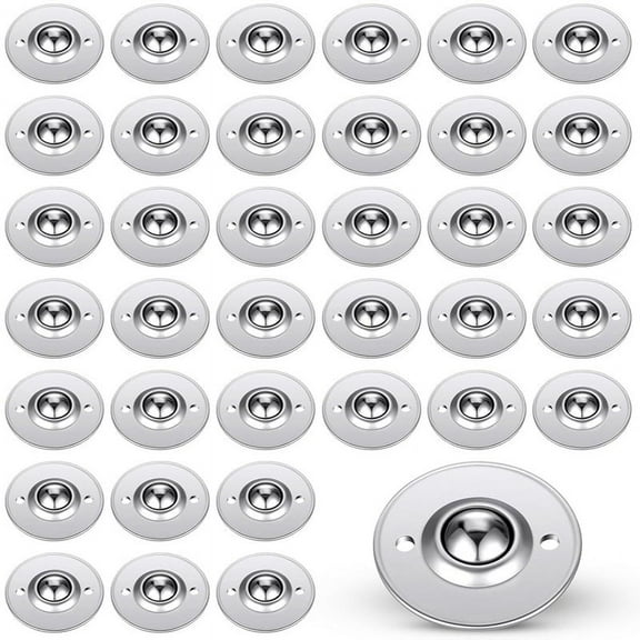 5/8in Roller Ball Transfer Bearing Casters Carbon Rollers 360 Rotation for Conveyor