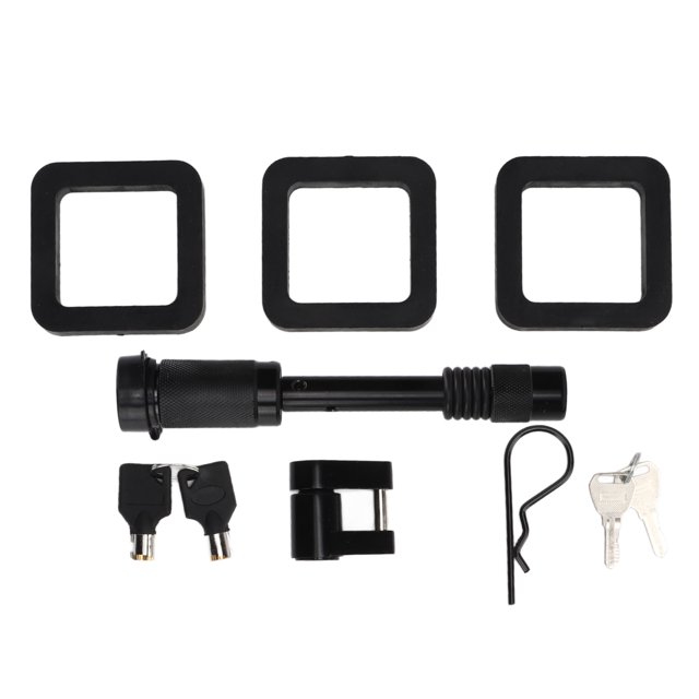 5/8in Trailer Hitch Locking Pin 1/4in Coupler Lock Rust Proof for RV