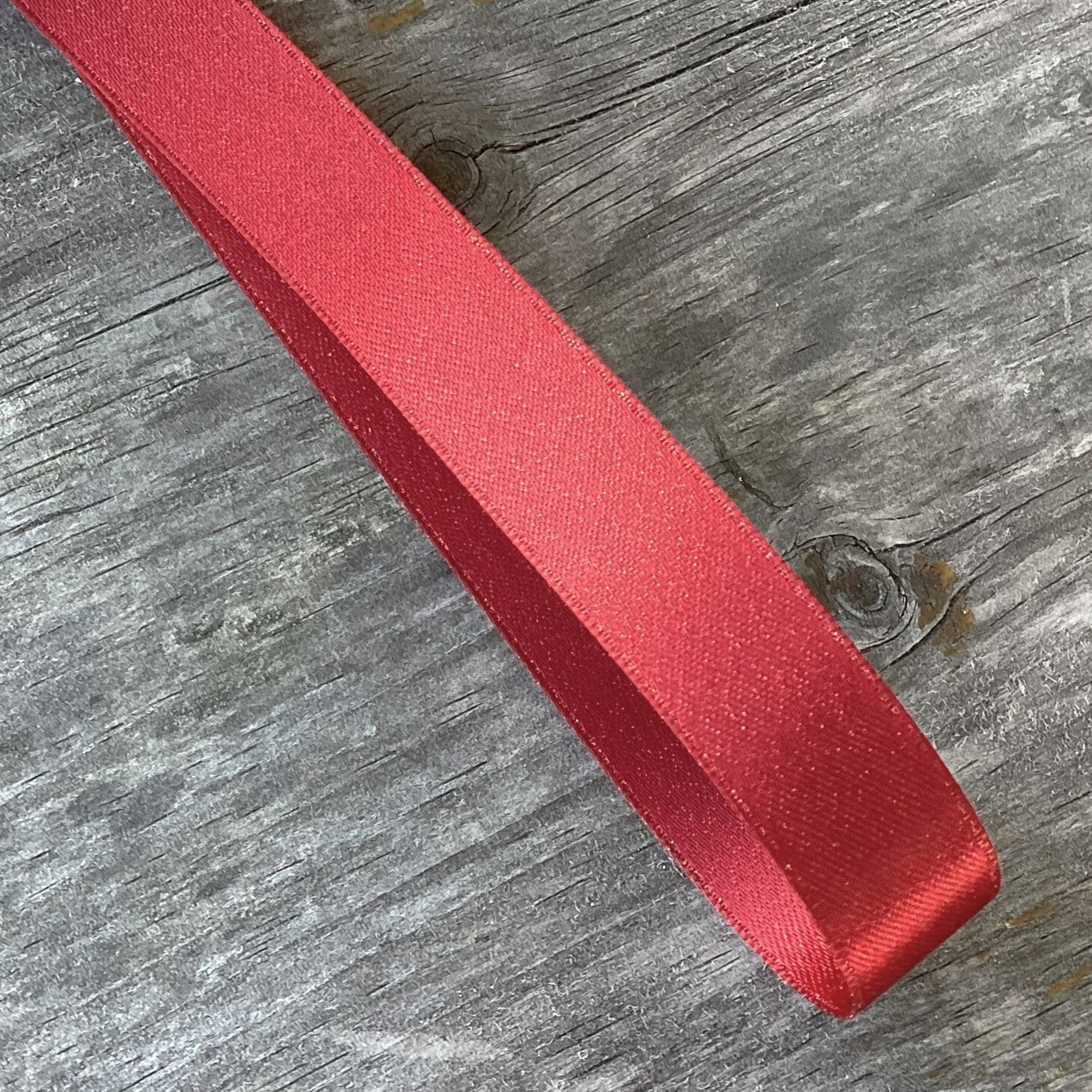 5/8in(s) X25Yds Scarlet With Gold Purl Satin Ribbon - Walmart.com