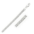 thumbnail image 1 of 5.8mm 14k White Gold Solid Miami Cuban Chain 22 in, 1 of 2