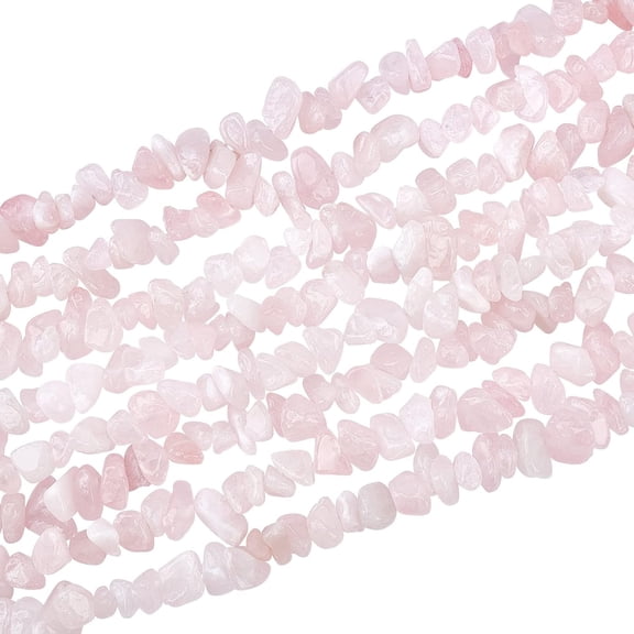 5~8mm Nature Chip Stone Beads Natural Rose Quartz Beads Gemstone Loose Beads