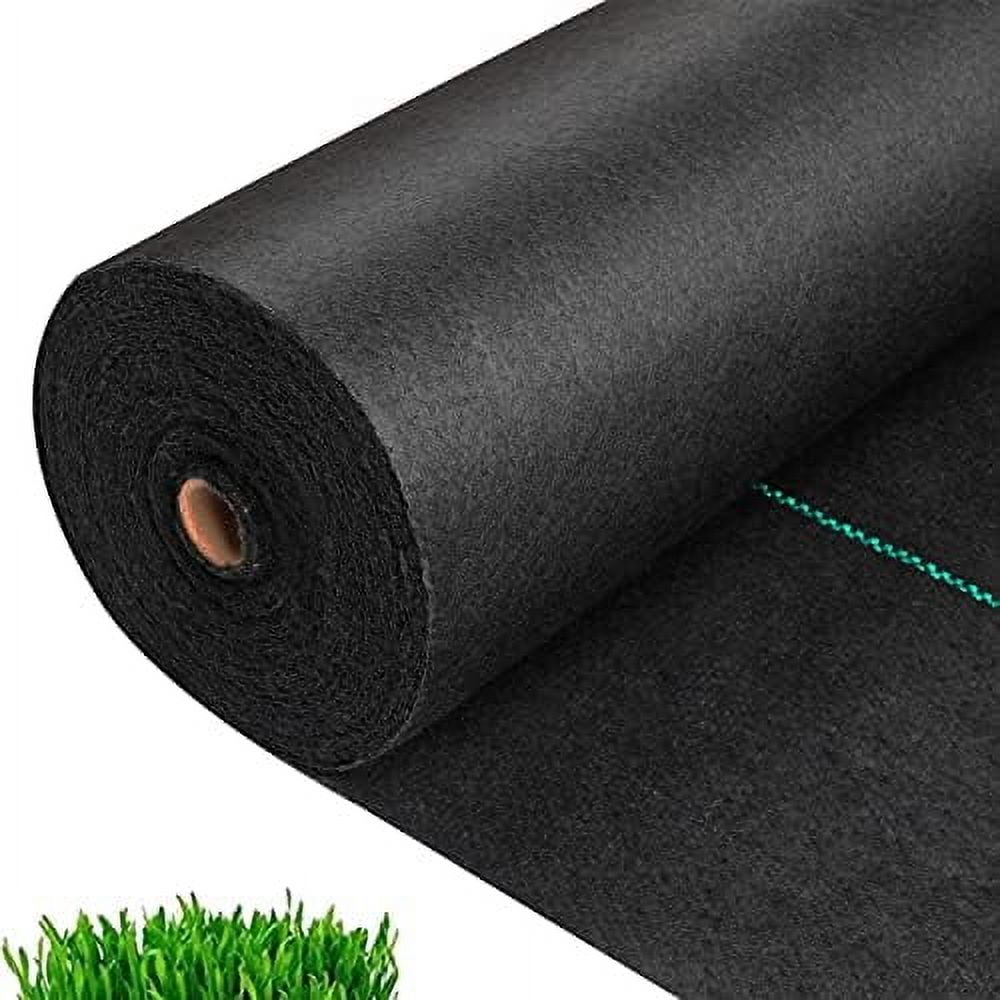 5.8oz Heavy Duty Weed Barrier Landscape Fabric, Premium Durable Weed ...