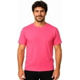 thumbnail image 1 of 5.8oz Mid-Weight Pigment Dyed Unisex Short Sleeve Crewneck Tee 100% Combed Cotton Shirt Decorator Blanks Style 400, 1 of 4