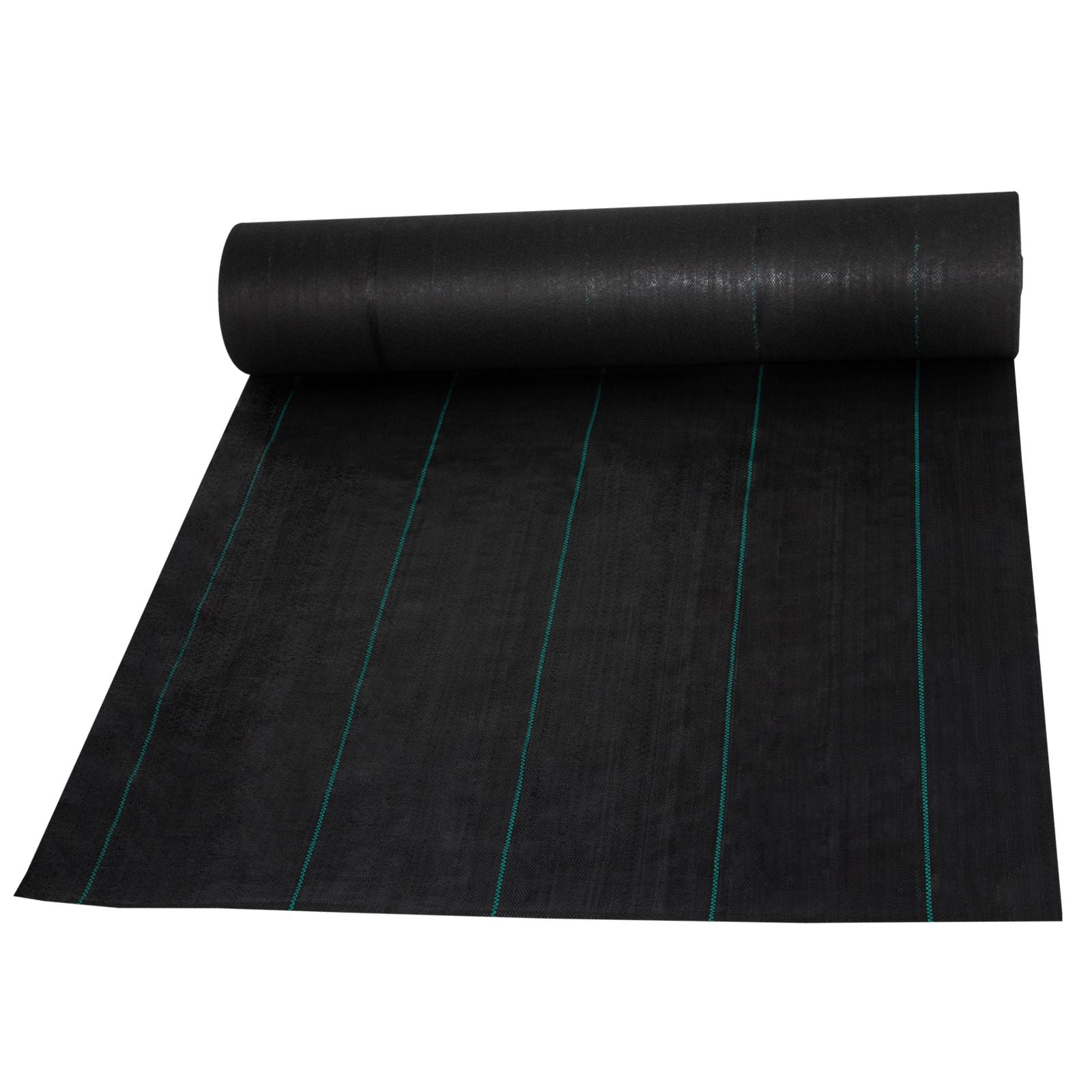 5.8oz Weed Barrier Landscape Fabric, 3ft x 300ft, Heavy  Woven Ground Cover, Black