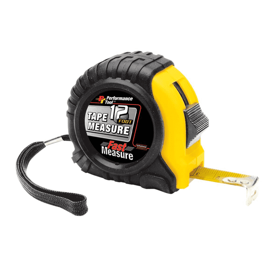 Performance Tool W5020 'Fast Measure' Tape, 12' x 5/8