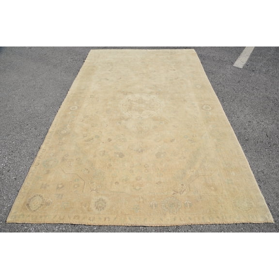 5.8x9.5 ft Large Rug, Tribal Rug, Turkish Rug, Wool Rug, Cool Rugs, Vintage Rug