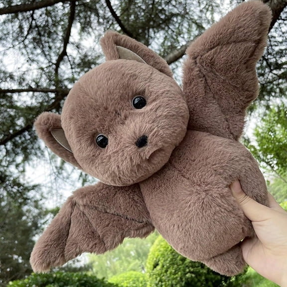 5.9/12.2Inch Plush Bat Stuffed Animal Bat Shaped Plush, Soft Hand Feel Cute Bag Pendant for Everyday Carry, Perfect for Decorating Rooms and Birthday Gifts