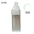 thumbnail image 1 of 5/9/7W E27/G24/G23 2700/6500K 2835 Horizontal Plug Lamp LED Corn Bulb Spot Light, 1 of 6