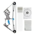 thumbnail image 1 of 5.9" Compound Bow and Arrow Set, Archery Bow Set Left and Right Hand, Cool Gadget, RH/LH, for Target Shooting Outdoor Sports Fun Games, 1 of 9