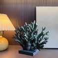 thumbnail image 1 of 5.9" H White Coral Decor, Resin Coral Statue, Nautical Decorations for Home, Bedroom, Bathroom, Living Room, Beach/Coastal/Ocean Themed Cabinet Shelf Tabletop Decor, 1 of 7