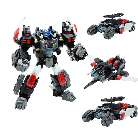 5.9 Inch Black 8802B Gorilla Stylized Deformable Battle Robot Ornament