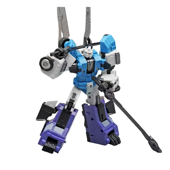 5.9 Inch Blue 8808 Sixknight Multi-form Transformable Desktop Collection Figure