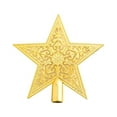 5-9-inch-flat-star-tree-topper-gold-christmas-decoration-glittered-tree