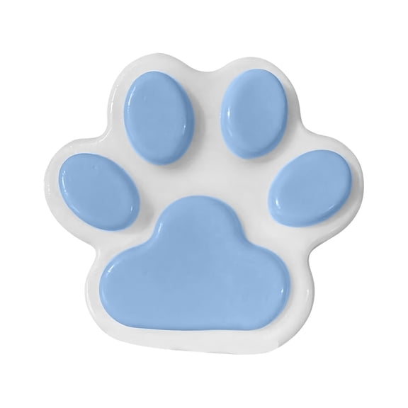 5.9 Inch Glossy Cat Paw Squishy, Ultra-Soft Slow Rising Stress Relief, Cute Sensory Anxiety Fidget, Large Venting Squeeze for Desk Relaxation