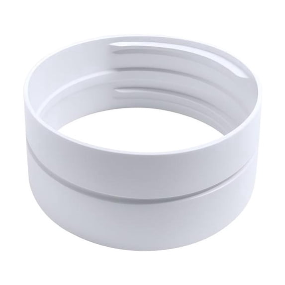 5.9 Inch Portable Air Conditioner Exhaust Hose Coupler Portable Air Conditioner Exhaust Hose Coupler, 5.9 Inch Diameter Connector for AC Vent Hose, Universal Adapter for Window Kit Connection White