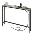 thumbnail image 1 of Outop Medium Density Fiberboard Console Table, Gray, 1 of 8