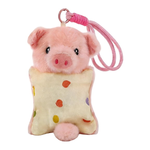 5.9" Stuffed animals,Pig Soothing Bean Bag Lamb Plush Toy Stress Relief Squeeze Hand Puppet, Toy, Hand Puppet, Girl Doll, Birthday Gift.