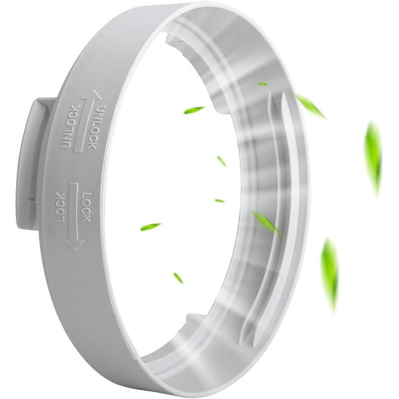 5.9 inch/6 inch Mobile A/C Unit Air Outlet Adapter, Portable Air Conditioner Exhaust Hose Coupler AC Vent Hose Connector for Air Conditioning Exhaust Port (Round)