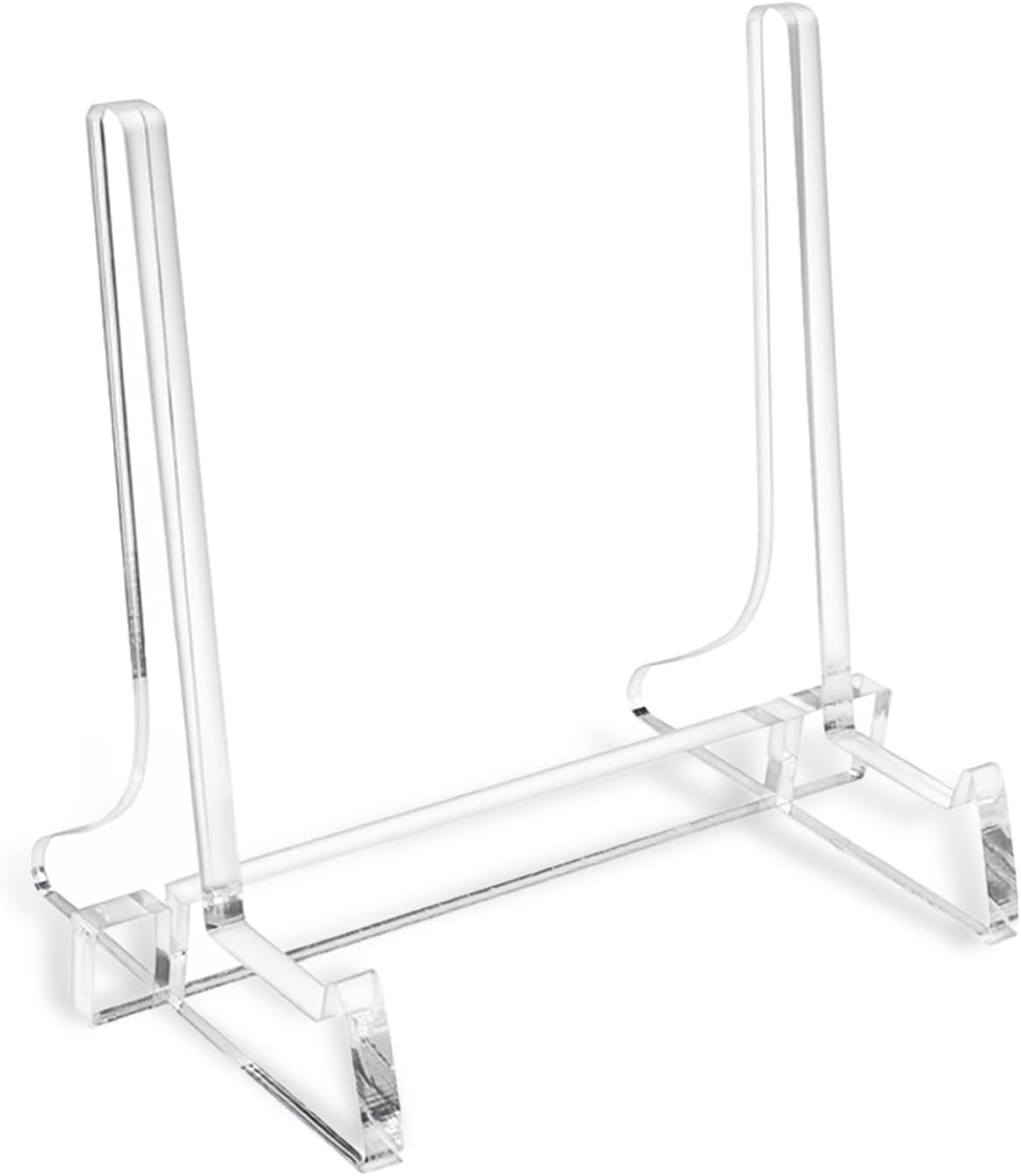 5.9 inch Clear Acrylic Easel Display Stand, Plate Stands for Display, Suitable for Plates, Picture Frames, Cookbooks, Easels, Artwork, and More