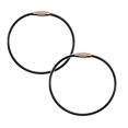 Keychains N Rings 5.9 inch Stainless Steel Wire Keychain Loop, 2mm Strong Durable Key ...