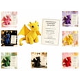 thumbnail image 1 of 5.9 x 3.1Inch Emotional Support Dragon Pocket Buddy, Inspirational Crochet Animals Stress Relief Gifts,Handmade Knitted Wing Dragon Desk Keepsake with Motivational Cards, 1 of 7