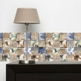 thumbnail image 1 of 5.9"x5.9"24pcs Multicolor Heat Resistant Peel and Stick Tile Splashback,Premium Backsplash Peel and Stick Tile for Kitchen Bathroom Stick Subway Tiles, 1 of 7