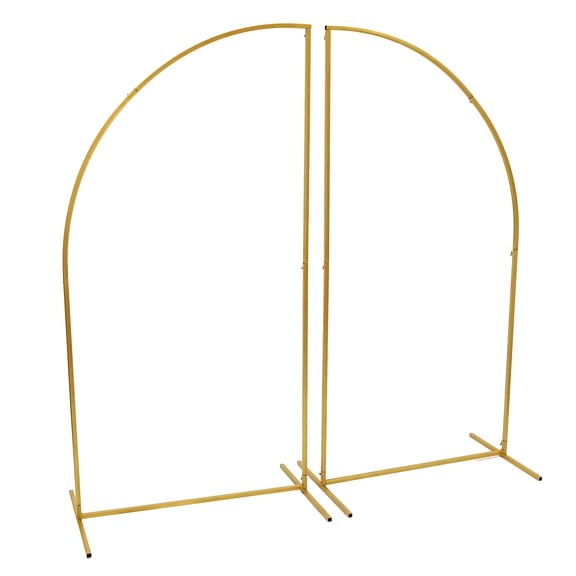 5.91 ft Height Metal Arch Backdrop Stand, Arched Frame for Photography, Wedding Proposals, Opening Ceremonies, Garden Flowers, Birthday Parties