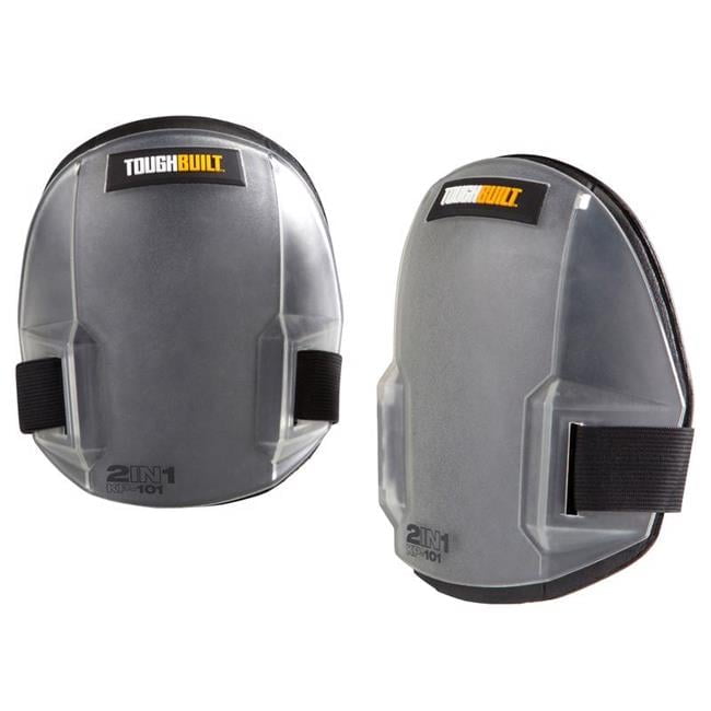5.91 x 7.48 in. Plastic 2 in 1 Knee Pad, Gray - One Size