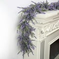 thumbnail image 1 of 5.91FT Spring Summer Lavender Garland,Artificial Light Purple Silk Fake Lavender Leaves Hanging Greenery Vines Garlands Rattan for Wedding,Party,Table,Backdrop & Indoor Outdoor Wall Decor, 1 of 9