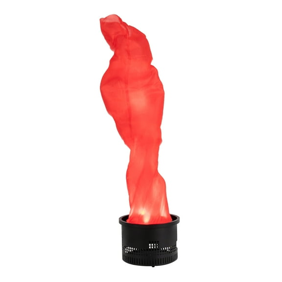 5.91ft Fake Fire Flame, Red Simulated Campfire Light, Realistic LED Flame Lamp for Bonfire Party Christmas Halloween 4500RPM (4.92ft)
