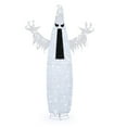 thumbnail image 1 of 5.9FT Lighted Pop-Up Halloween Ghost – Outdoor/Indoor Decoration with 160 LED Lights, Weatherproof Holiday Yard Display with Ground Stakes & Base (White), 1 of 7