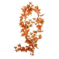 thumbnail image 1 of 5.9ft Fall Maple Leaf Garland, Artificial Autumn Vine with Leaves for Thanksgiving Christmas Home Decor, Wedding Party Hanging Decoration, 1 of 7