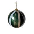 thumbnail image 1 of 5.9in Painted Christmas Ball Ornament – Large Red & Green Plastic Tree Decoration for Holiday Display, Store Window, Mall Décor, and Home Festive Scene, 1 of 5