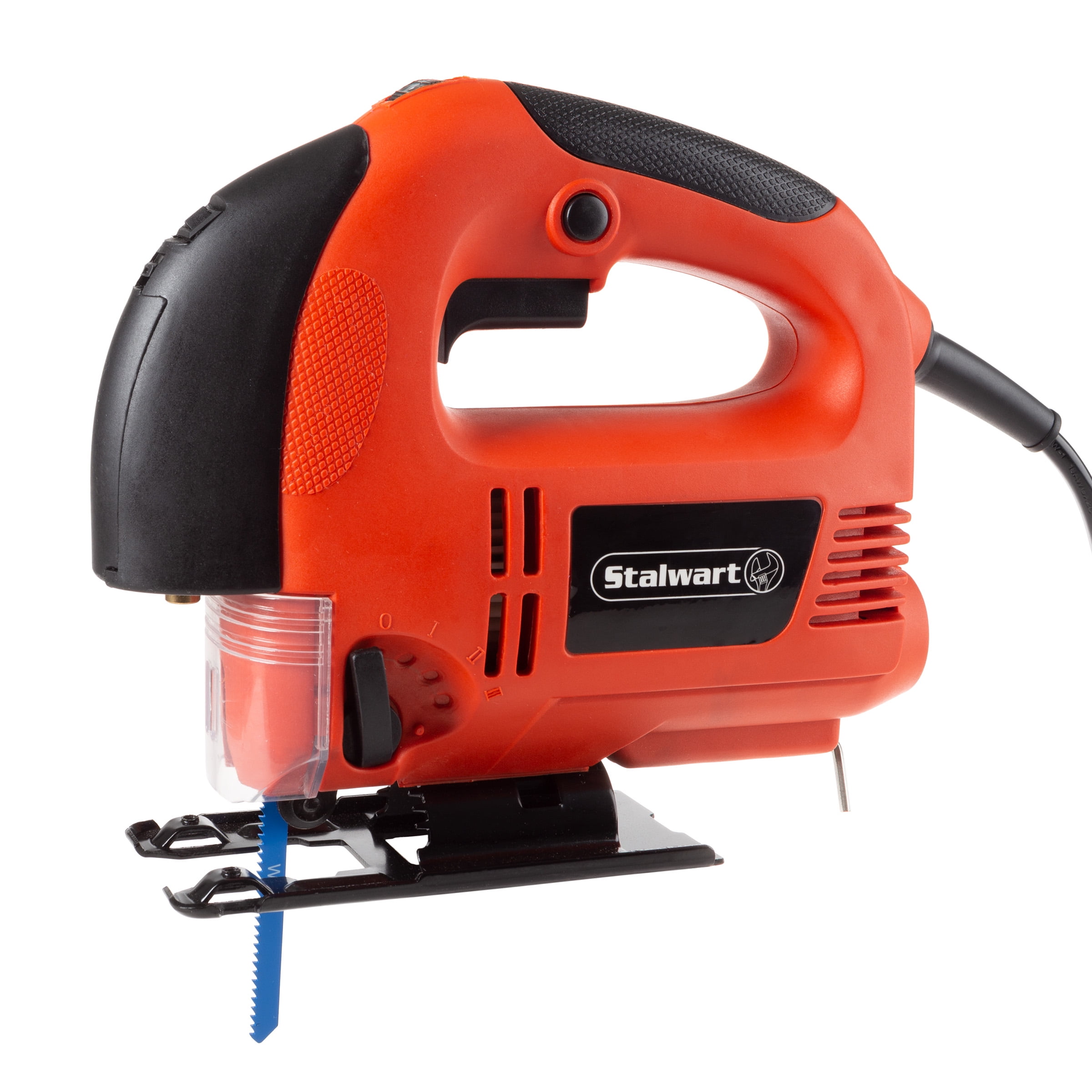 5 AMP Corded Jigsaw with Laser Guide LED Light and Case by