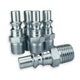 thumbnail image 1 of 5 ARO Style 1/4-inch NPT Male Coupler Nipples for Shop Air Line Hose Tools by TYK Industries, 1 of 5