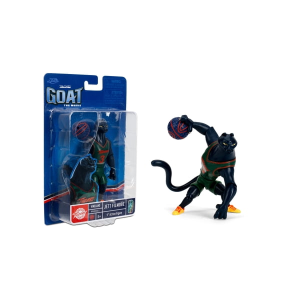 GOAT Jett Action Figure 5 Scale Collectible with Roarball Accessory 5 Figure by Jada Toys