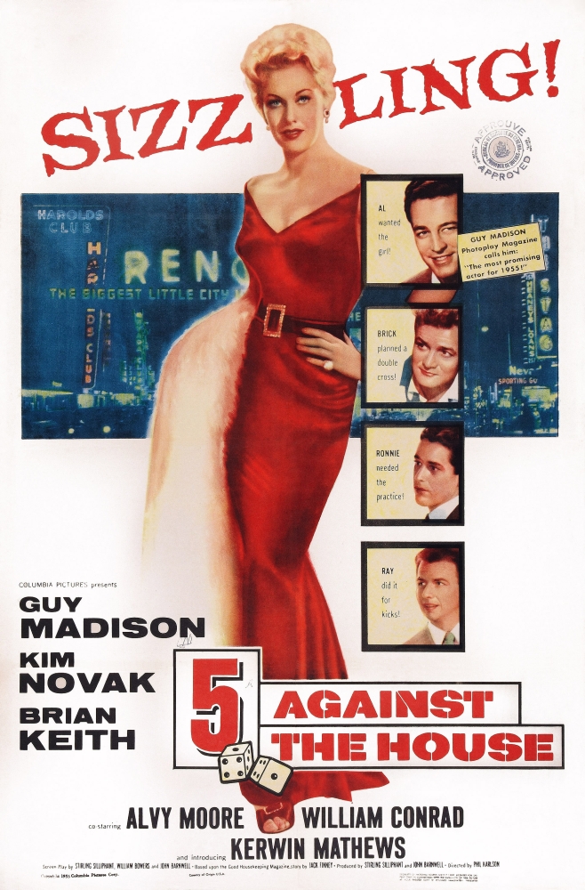 5 Against The House Canvas Art -  (11 x 17)