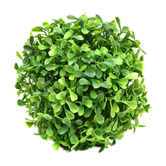 5" Artificial Boxwood Topiary Balls, Faux Boxwood Decorative Spheres, Fake Greenery Hanging Balls for Home, Wedding, Garden & Fall Table Centerpiece Decor