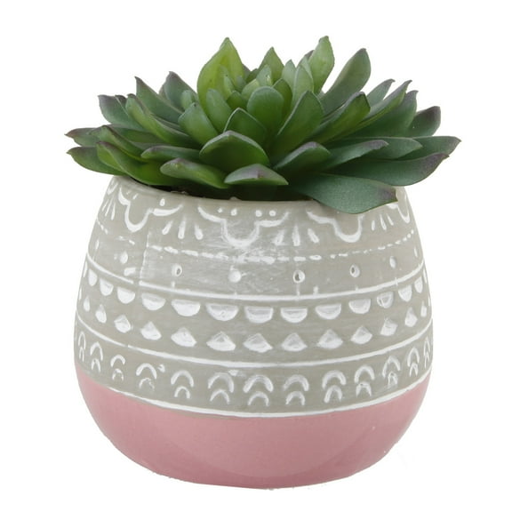 5" Artificial Cactus in Ceramic Pot, by Flora Bunda
