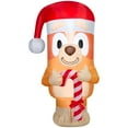 5 ft Bingo from Bluey Christmas Airblown Yard Inflatable, Multicolor, by Disney
