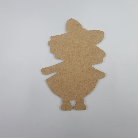 5" Baby Doll with Hat, Unfinished MDF Art Shape by Wooden Craft Cutouts