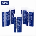 thumbnail image 1 of Under $5! Exclusive Gift 5 Pack 2B Plastic Eraser, Small White Erasers For, Goma De Borrar Pencil Eraser For Drawing Sketching Art Study Supplies, 3081, 1 of 9